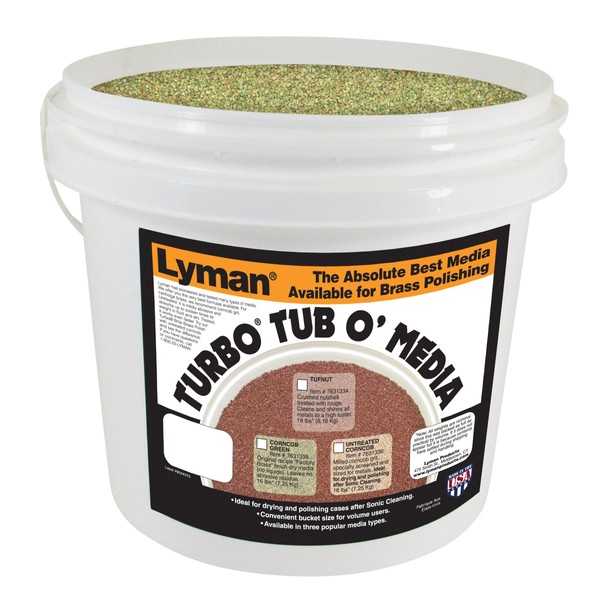 Lyman Large Corncob Plus Reloading Media, 10 Pound (Pack of