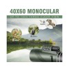 Pankoo 40X60 Monocular Telescope with Smartphone Holder & Tripod