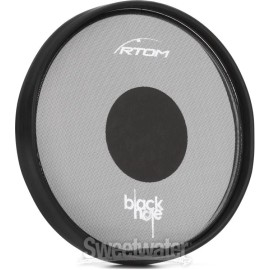 RTOM Black Hole Snap-on Mesh Practice Pad - 10"
