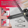 M-T Thin Rip Jig Table Saw Jig for Making Repetitive
