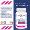 Iron Bisglycinate Iron Supplement 120 Caps - 25mg Elemental Iron