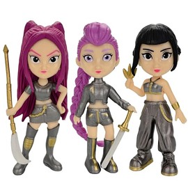 Muñecas guerreras Muñecas guerreras Figuras para niñas Regalos 3 Personajes ( Set Disfraz Guerreras)