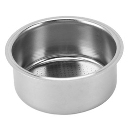 3Pcs Coffee Portafilter Filter 51mm Stainless Steel Double Serving Rust Proof Coffee Filter Basket for Coffee Machine