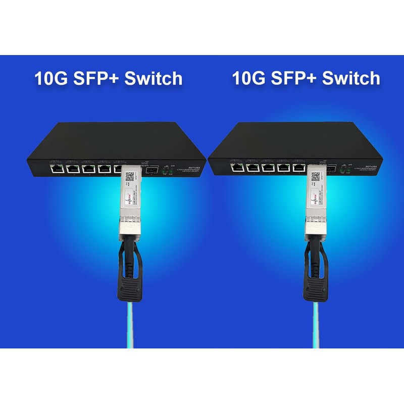 Elfcam® - 1 meter SFP+ Active Cable OM3 - AOC