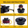 Panari Trimmer Head for Redmax BCZ2601S BCZ2601SU BCZ2601SW BCZ2610S BCZ2610SU