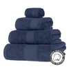 Homescapes Turkish Cotton Bath Towel Navy Blue Very Soft and