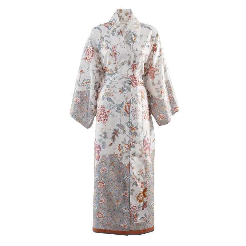 Bassetti Vicenza 9325968 Kimono 100% Cotton Sateen Beige 41 Size