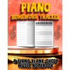 Piano Homework Tracker: A Piano Blank Sheet Music Notebook