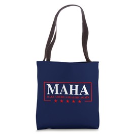 Make America Healthy Again MAHA Fun Election USA 2024 Design Tote Bag