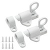 Bivethoi 2Pcs Self-Closing Latches, Resilient Bolt Latch Spring Door Lock,