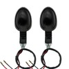 2Pcs Motorcycle Turn Signals Indicator Lights (Clear Shell)