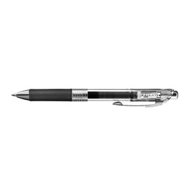 Pentel EnerGel Pure BL77TL Retractable Gel Pen - Black (Pack of 1)