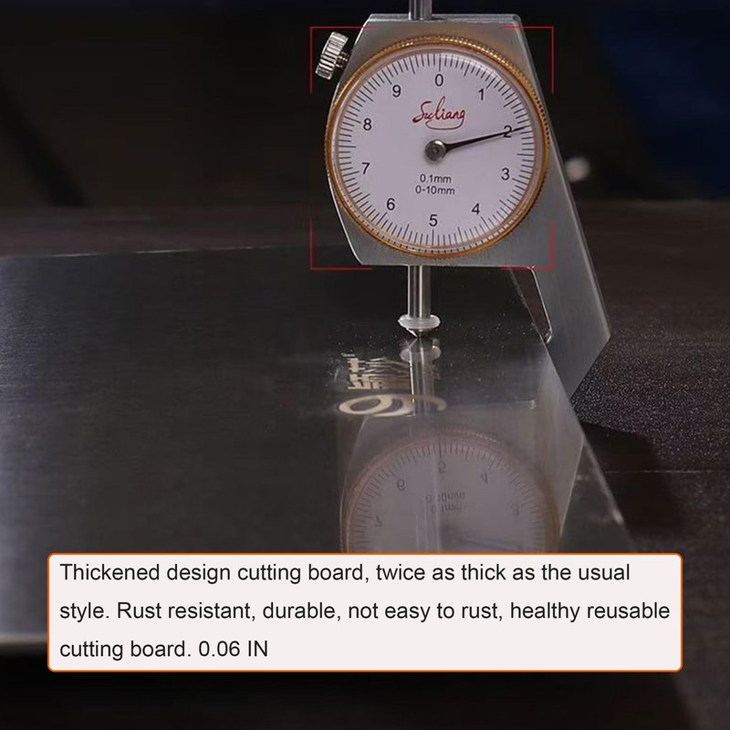 Titanium Cutting Board, 2026 New Upgrade 100% Pure Titanium Cutting