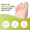 Bukihome Toe Separators for Overlapping Toes, Gel Bunion Corrector and