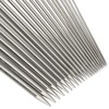 Agujas de tejer de acero inoxidable, 11 pares de agujas