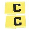 SUPVOX 2Pcs Portable Soccer Captain Armbands Durable Multi Function Arm