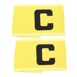 SUPVOX 2Pcs Portable Soccer Captain Armbands Durable Multi Function Arm Bands for Football Teams Lightweight Compact Design for Easy Storage for Adults Sports Enthusiasts