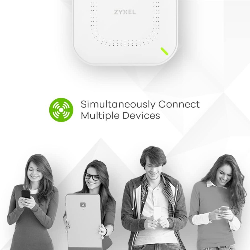 Zyxel Multi-Gig WiFi 6 AX3000 PoE Access Point for Small