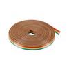 Rebower 6-Pin Flat Ribbon Cable IDC Rainbow Colour [for 1.27
