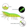 Squid fishing lure prawn shrimp with rattle luminous legs 11.5cm