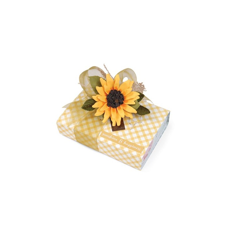 Sizzix Thinlits - Juego de troqueles de 7 unidades, flor,