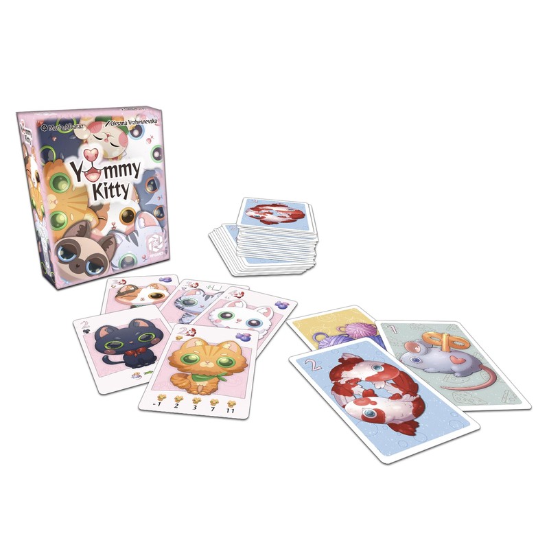 Pif Games Yummy Kitty Juego de Mesa en Español