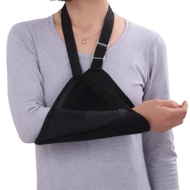 Bisienya Sling for Arm Support, Arm Sling for Shoulder Injury, Adjustable Comfortable Sturdy, for Wrist Elbow Shoulder Injuries - Men & Women
