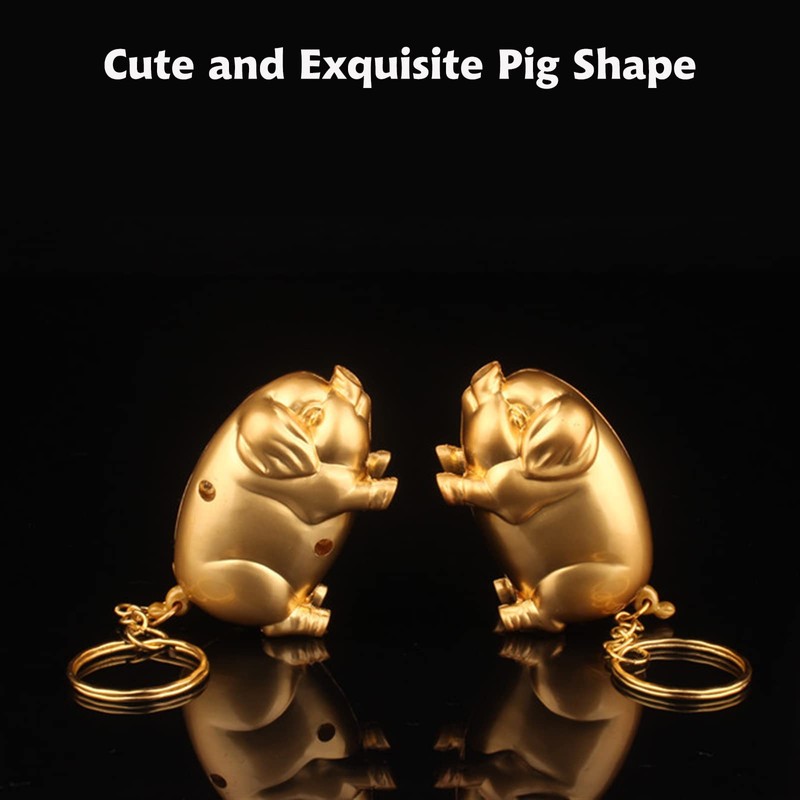 Creative Golden Pig Torch Lighter - Portable Gas Lighter with