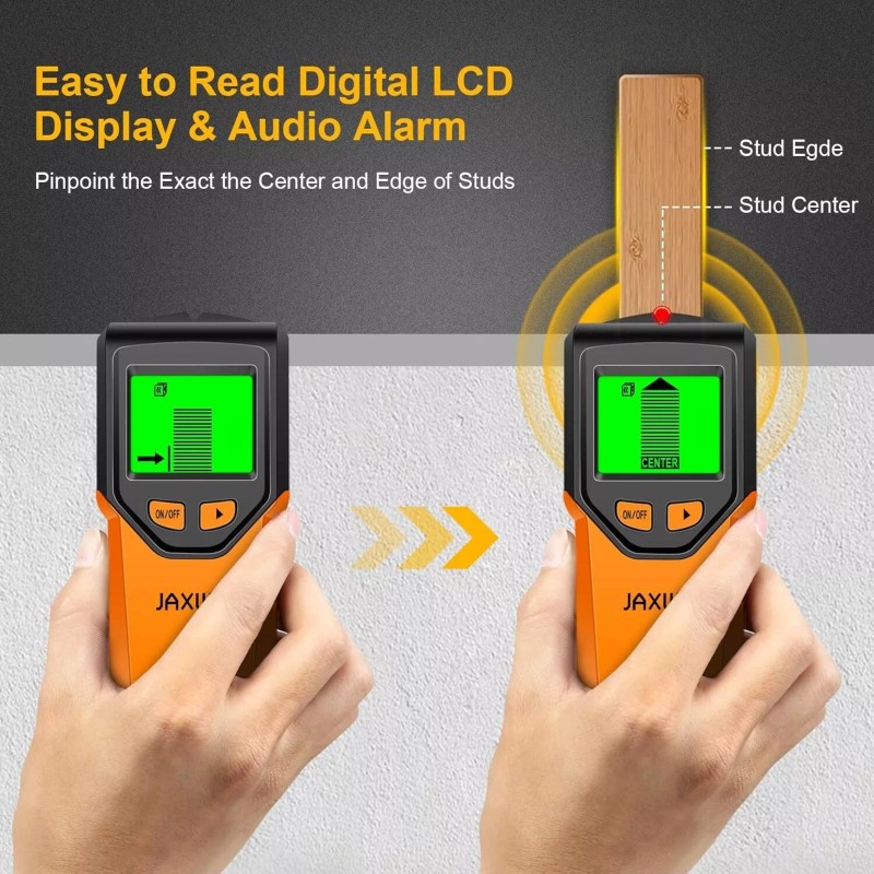 JAXWQ 5 in 1 Stud Finder Tool w/Microprocess