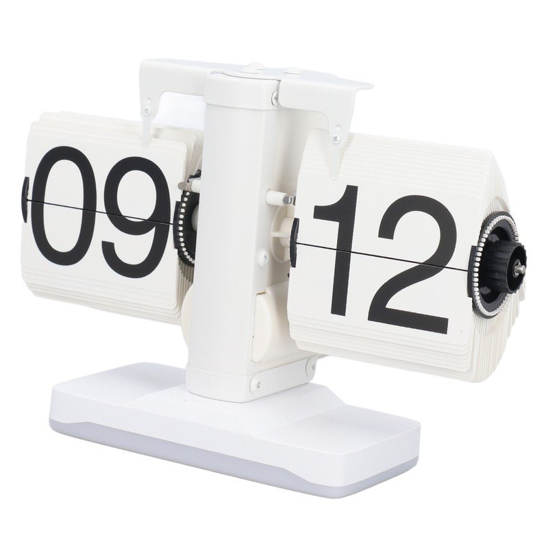 Retro Flip Down Clock Innovative Light Luxury Simple Design Flip