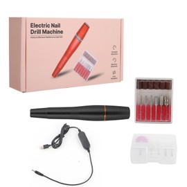 USB Portable Nail Drill Machine Electric Nail Gel Removal Nail Polishing Grinding MachineBlack