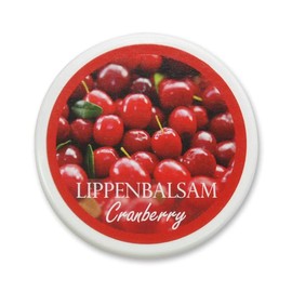 Florex Cranberry Lip Balm 10ml with Shea Butter, Lanolin, Beeswax
