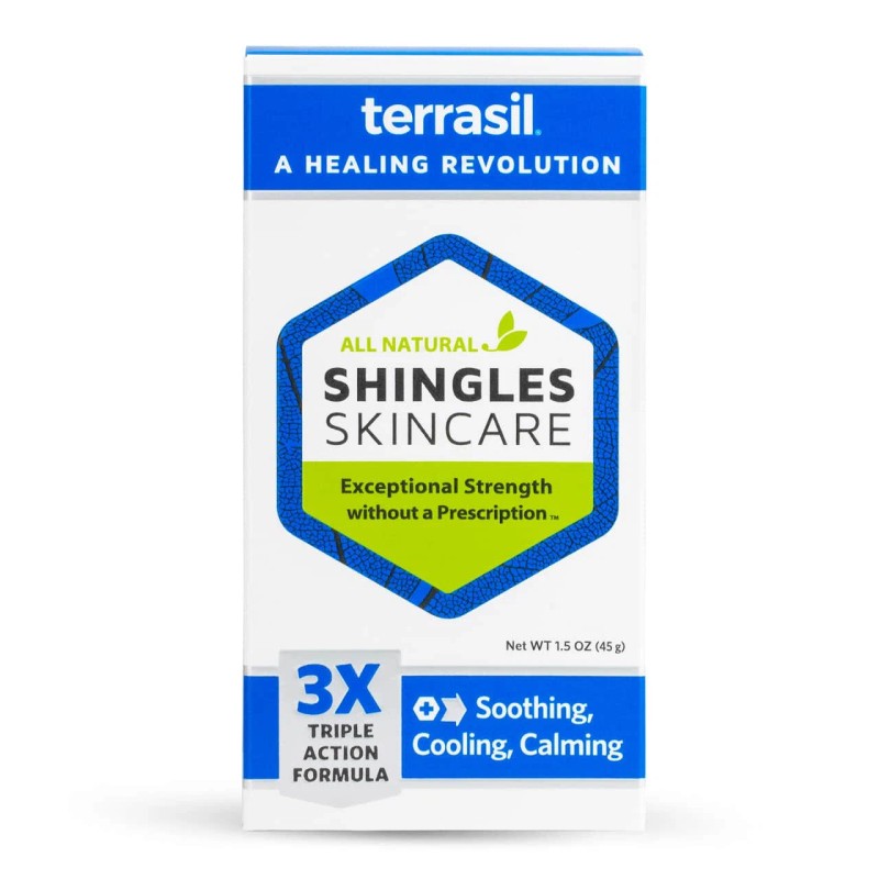 Terrasil Shingles Skincare Cream by Terrasil– Fast Shingles Relief Sensitive