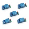 FainWan 5pcs DC 5V 1 Channel Relay Module Interface Board