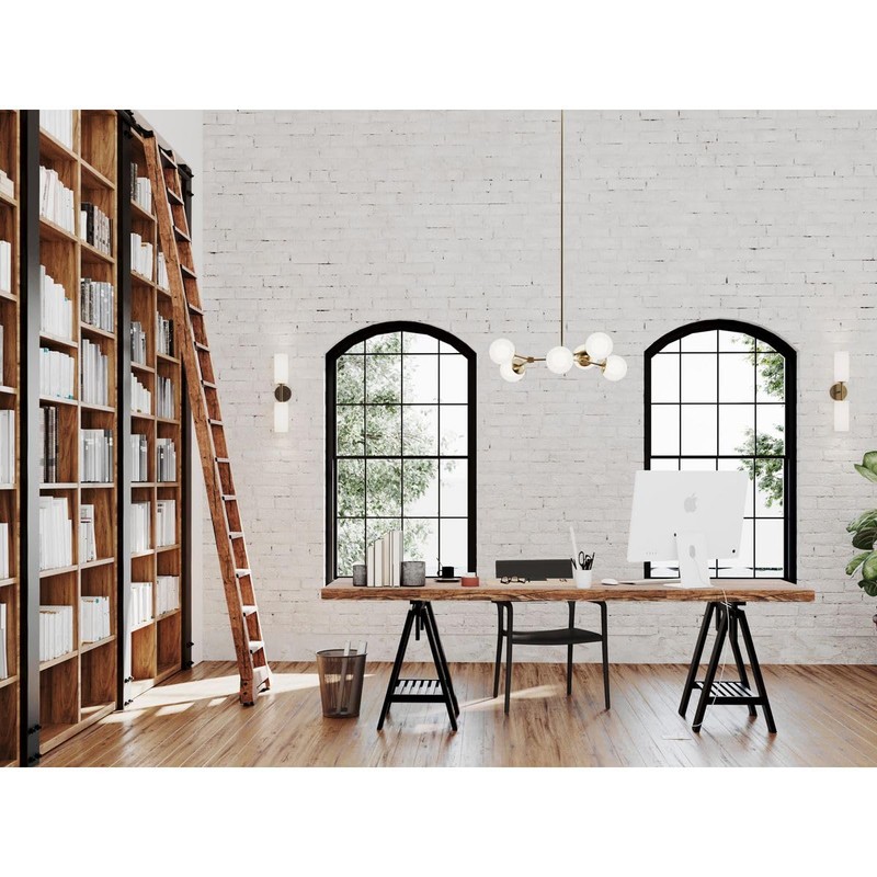 Progress Lighting Stem Extension Kit in A Soft Gold Finish.