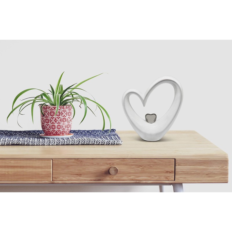 FeinKnick Stylish Heart for Decoration – Modern Decorative Heart 19