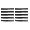 Professional Straight Double-Sided Hair Comb Pack of 10 8ea