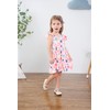 Easter Dresses for Girls Sleeveless Clothes Toddler Flutter Sleeve Rabbit