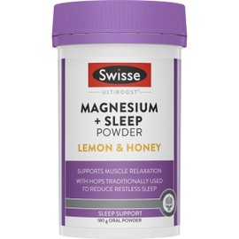 Swisse Ultiboost Magnesium + Sleep Powder - Supports muscle relaxation before sleep - 180g