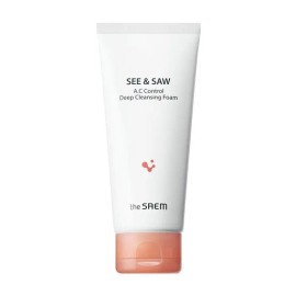The Saem See&So AC Control Deep Cleansing Foam 120ml (until 27.04.27) / 더샘 씨앤소 에이씨 컨트롤 딥 클렌징 폼 120ml (27.04.27까지)