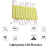 niccryle LED Strip Light, 100pcs LED Module DC12V 1.44W Replacement
