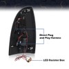 PIT66 LED Tail Lights Assembly,Compatible with 2005-2015 Toyota Tacoma Tail