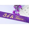 Birthday Crowns for Women 34 & Fabulous Sash and Tiara