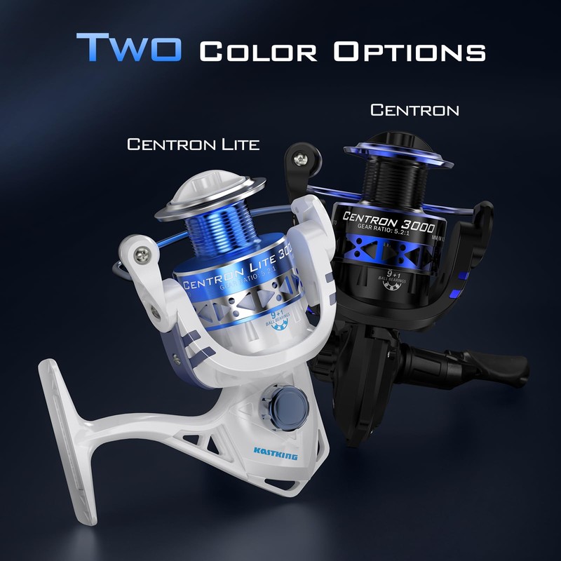 KastKing Centron Lite - Carrete de pesca de tamaño 4000