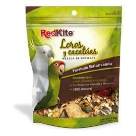 Mezcla De Semillas Para Loros Y Cacatúas Redkite 1 Kg Fortificada Con Vitaminas Y Minerales Con Ingredientes Naturales Para Aves Adultas De Ornato