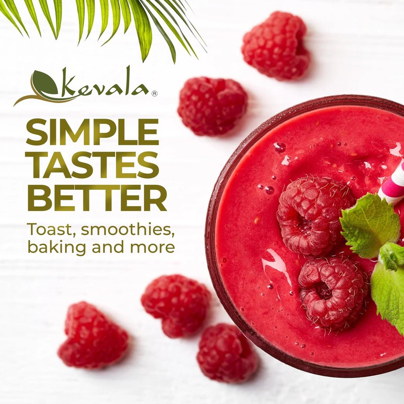 Kevala Organic Coconut Butter – Raw, Cold-Pressed Spread & Cream