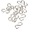 Chapuis 230/17Z 100 S-Hooks Zinc-Coated Steel Diameter 3 mm Opening