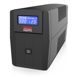 MARUSON 800VA UPS, AVR, 735J Surge Protection, 6 Outlets, Line Interactive Uninterruptible Power Supply Battery Backup System, TUV Certified, 800VA/450W, PRO-800LCD