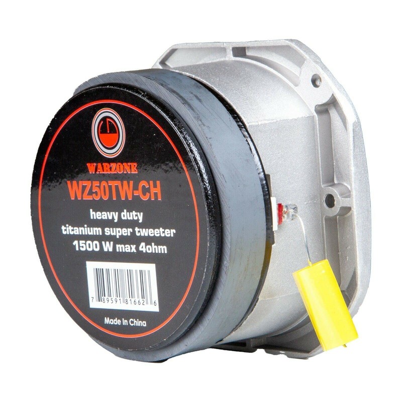 Gravity 1x WZ50TW 1500W Heavy Duty Titanium Super Tweeter Loud