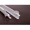 Gedotec drawer rails, pull-out 450 mm drawer rails, RAL 9003